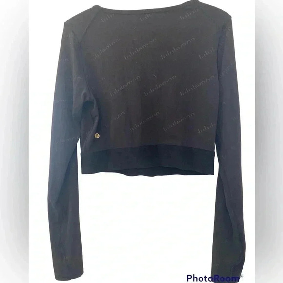 LULULEMON  Wunder Under Crop LS Embossed Special Edition​ - Picture 5 of 5
